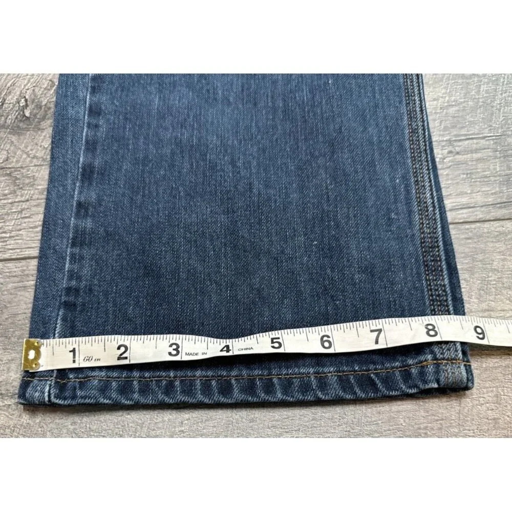 Carhartt Jeans Mens 40 Blue Denim Straight Fit Relaxed Work Pants‎ 40x30